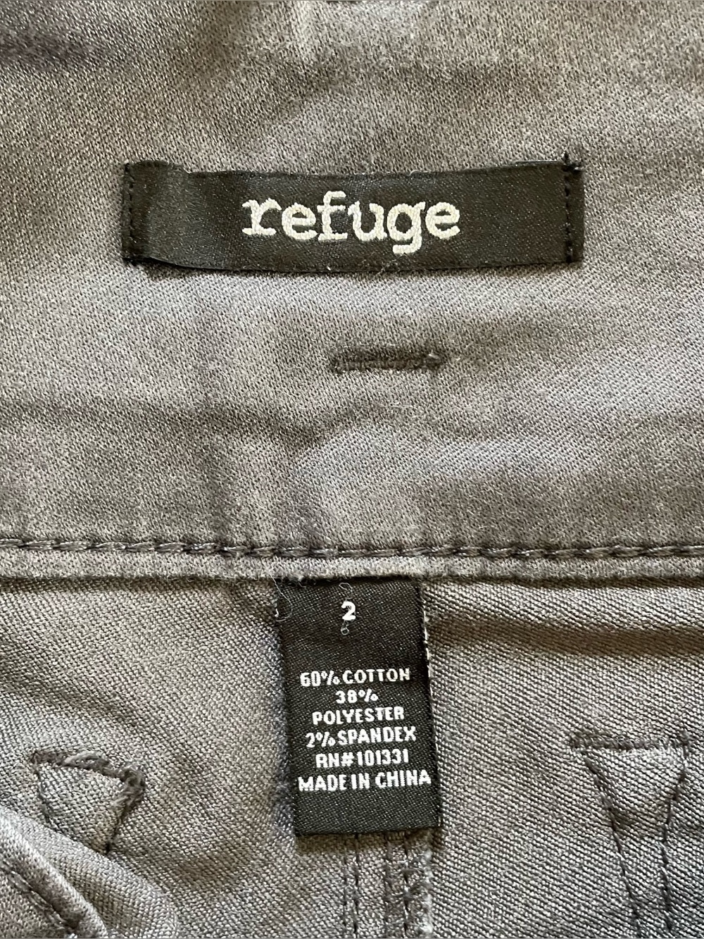 Refuge Faded Black High Rise Jeans size 2 - Picture 4 of 12